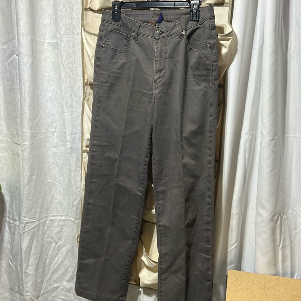 Jag jeans size 12 grey straight legs stretch